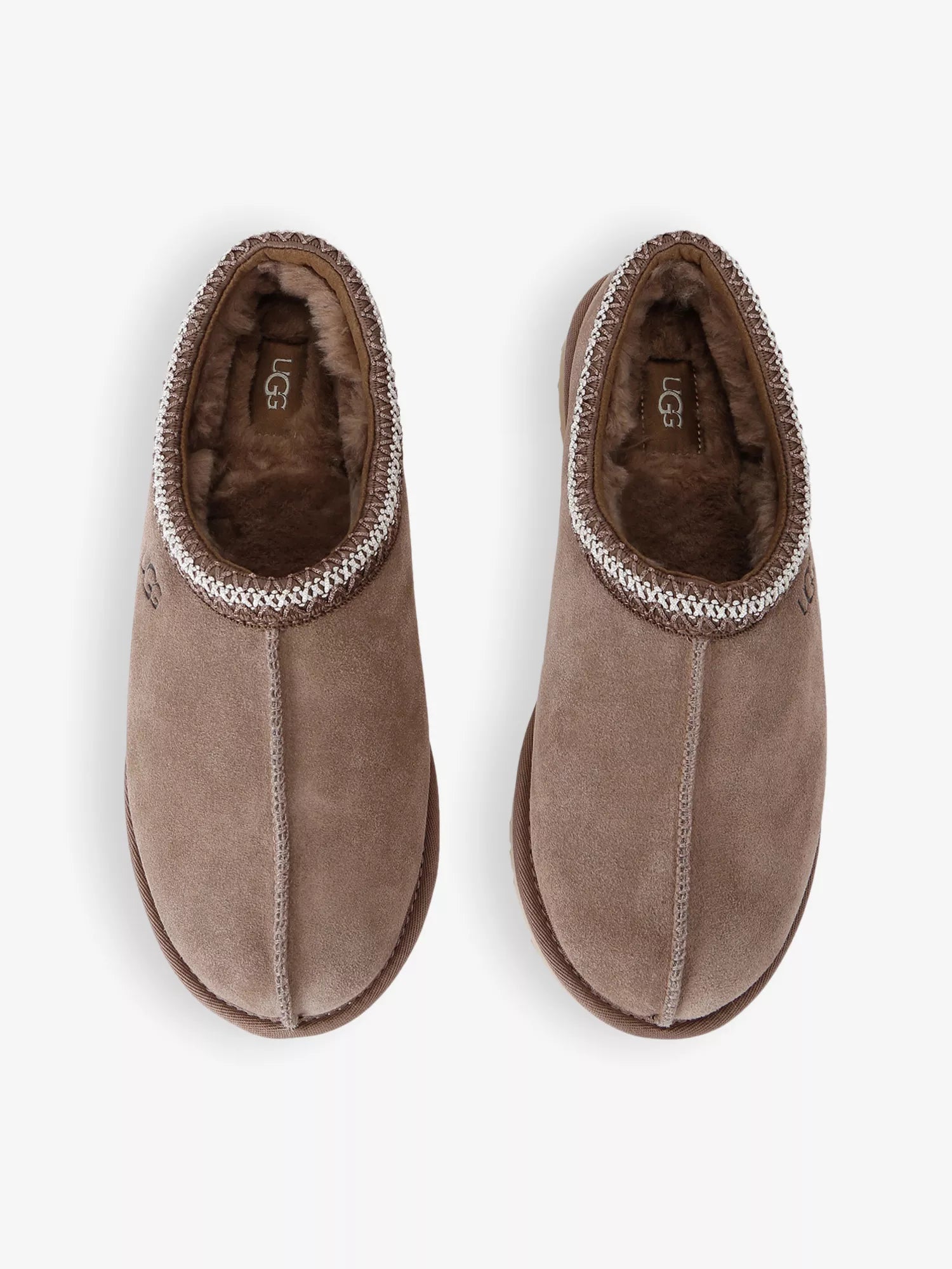 UGG Tasman shearling-lined suede slippers