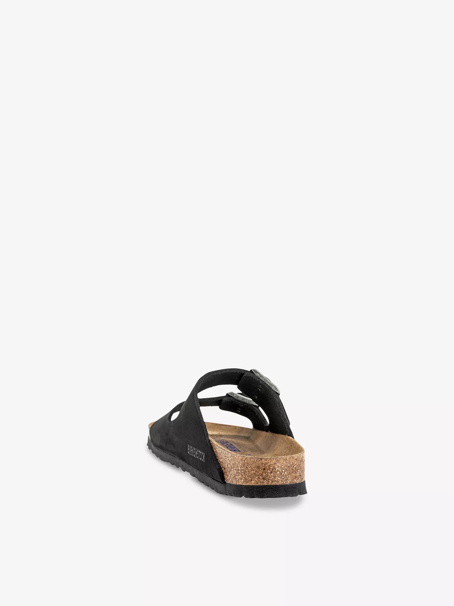 Birkenstock Arizona Black Two Strap Leather Sandals